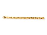 An 18 Karat Yellow Gold Bracelet, Italian,