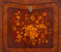 A Continental Marquetry Secrétaire à Abattant