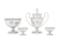 Four American Silver Hollowware Articles