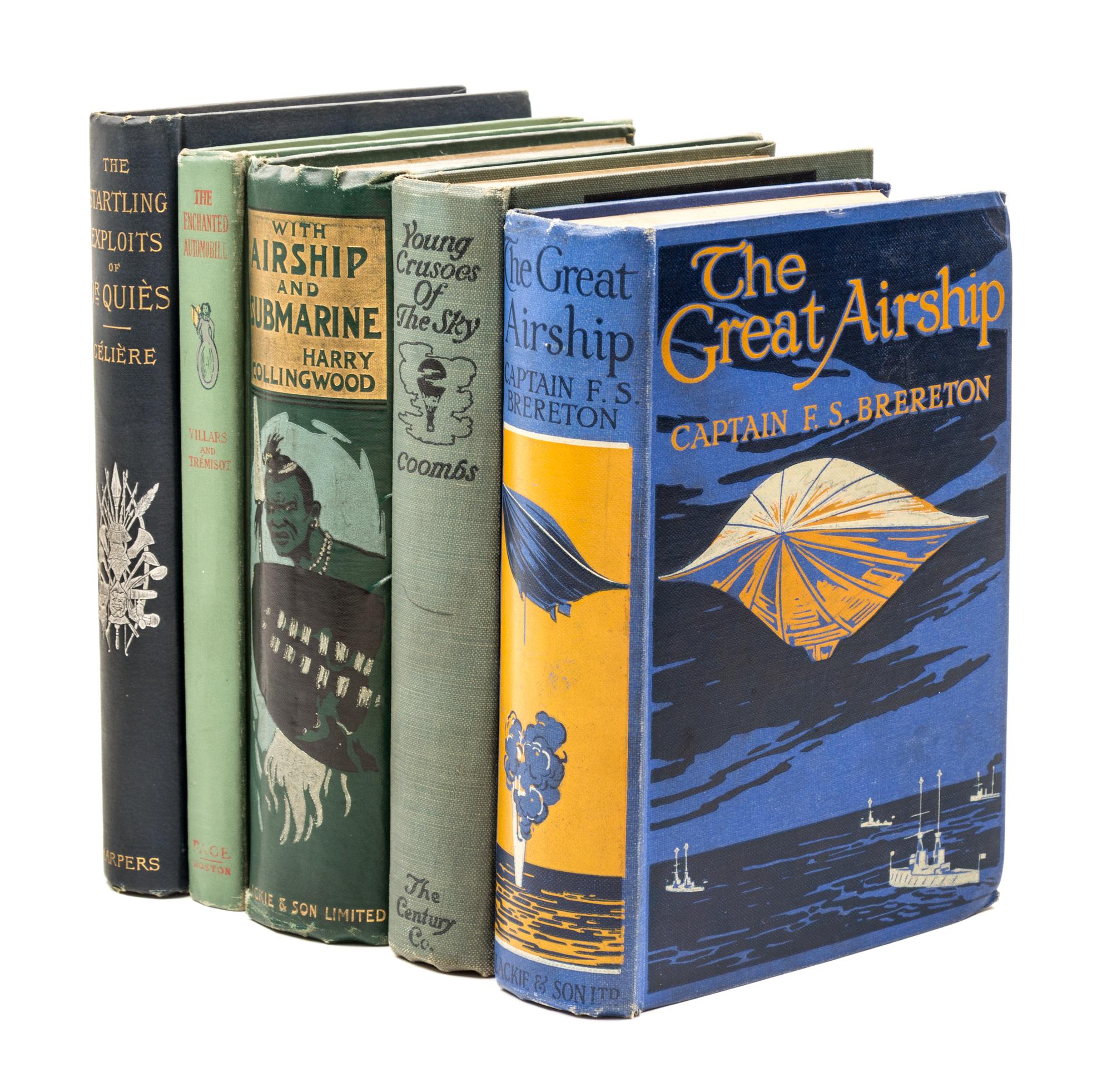 (ON TRANSPORTATION) 5 pre-WWI works on the theme of transportation.