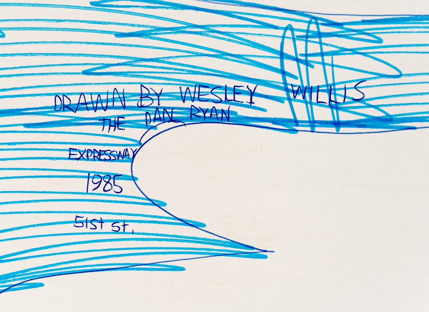 The Dan Ryan Expressway, 1985, 51st St.