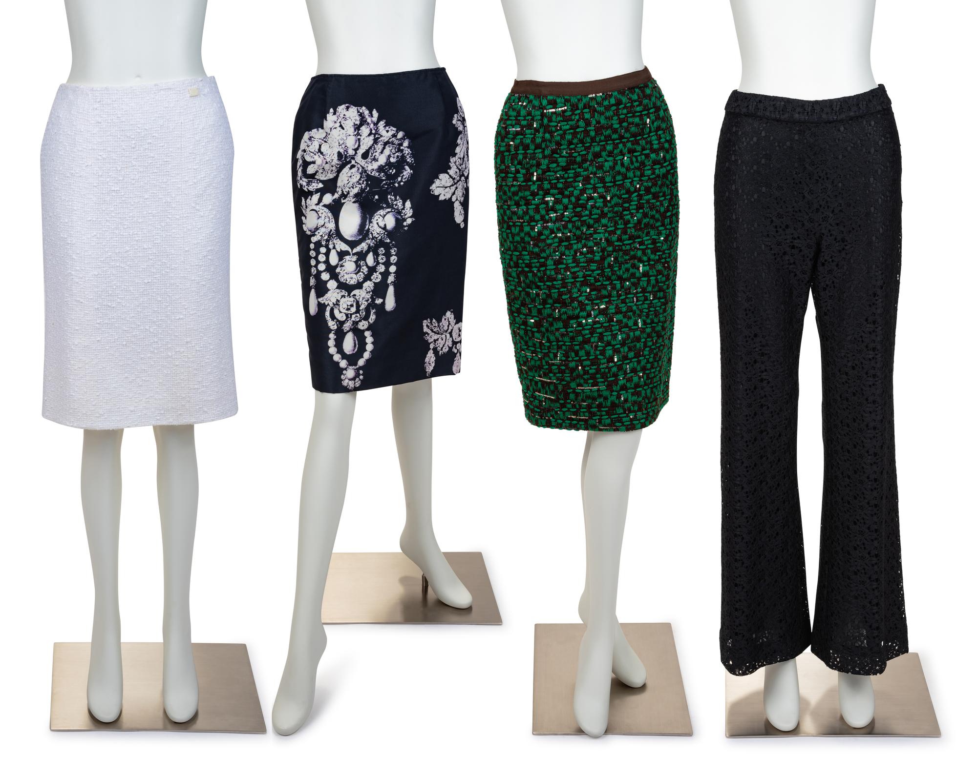 Five Designer Items: One Chanel, Four Oscar de la Renta, 1990-2010s