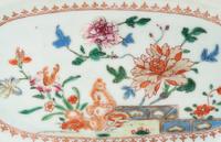 Two Chinese Export Porcelain Plates
