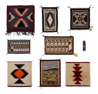 Collection of Navajo Samplers / Rugs