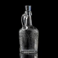 A Thomas Webb Copper Wheel-Engraved Whiskey Jug