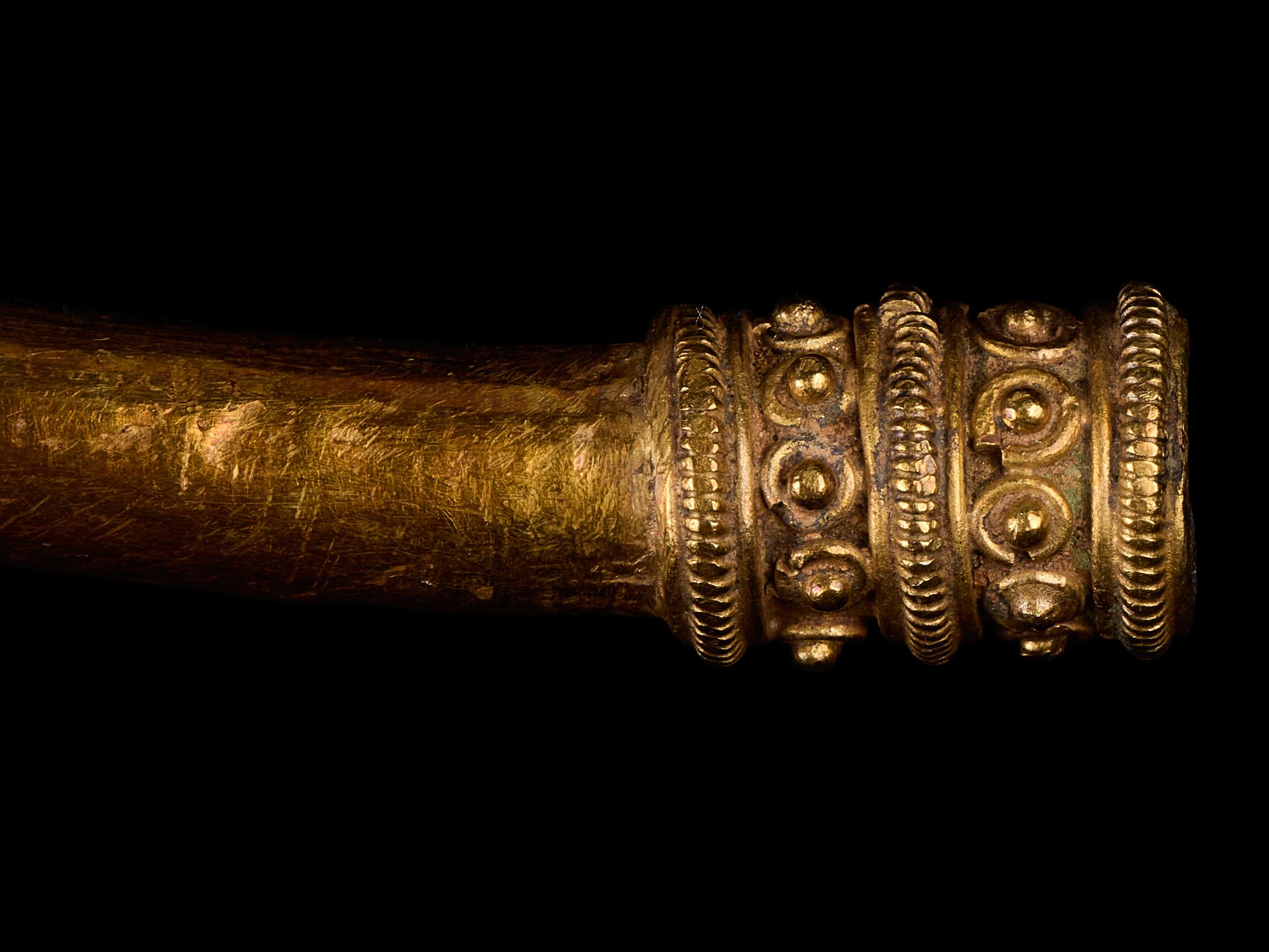 Two Greek Gold Implements
