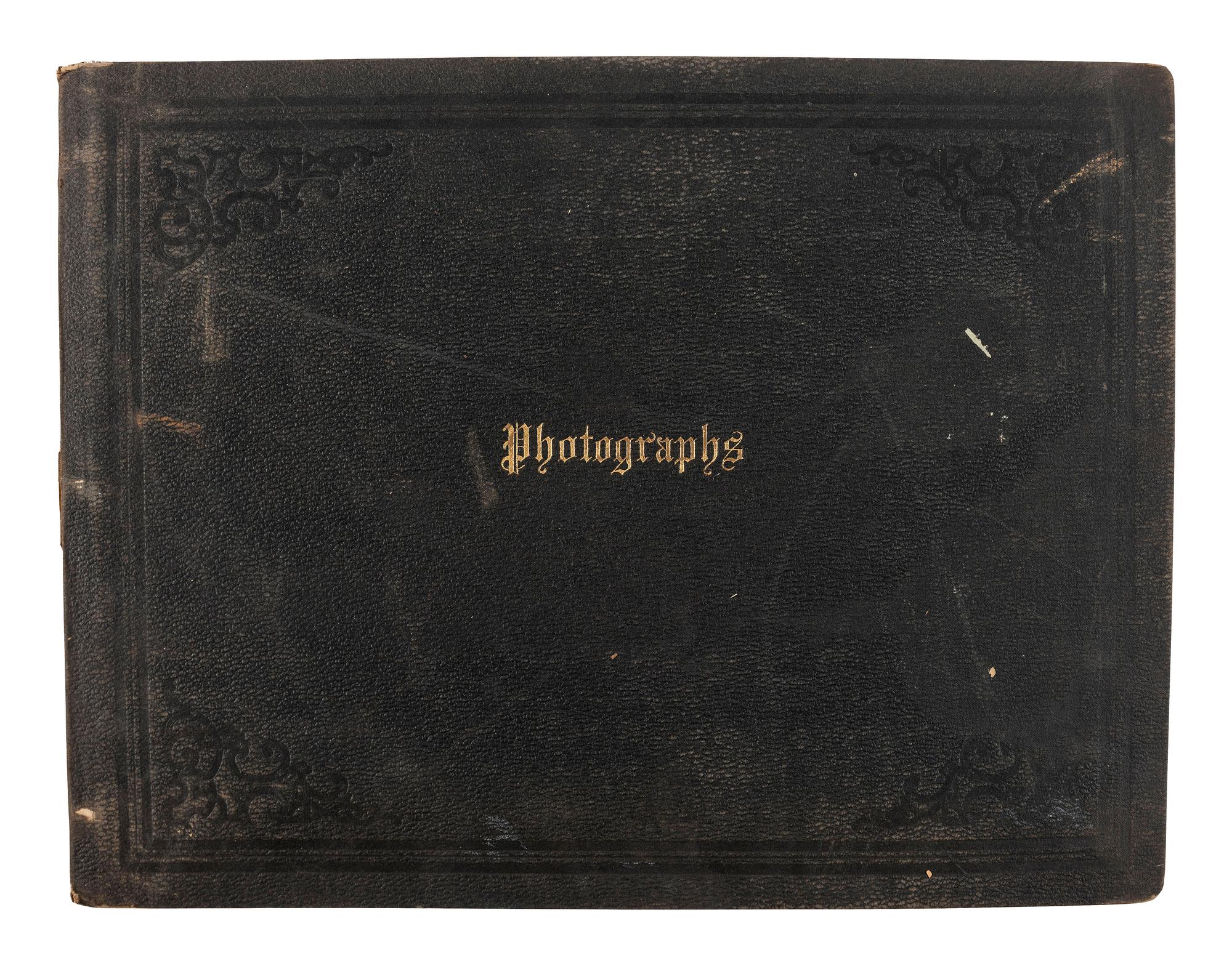 [EARLY PHOTOGRAPHY]. 3 albums documenting international travel. Ca 1892-1898.