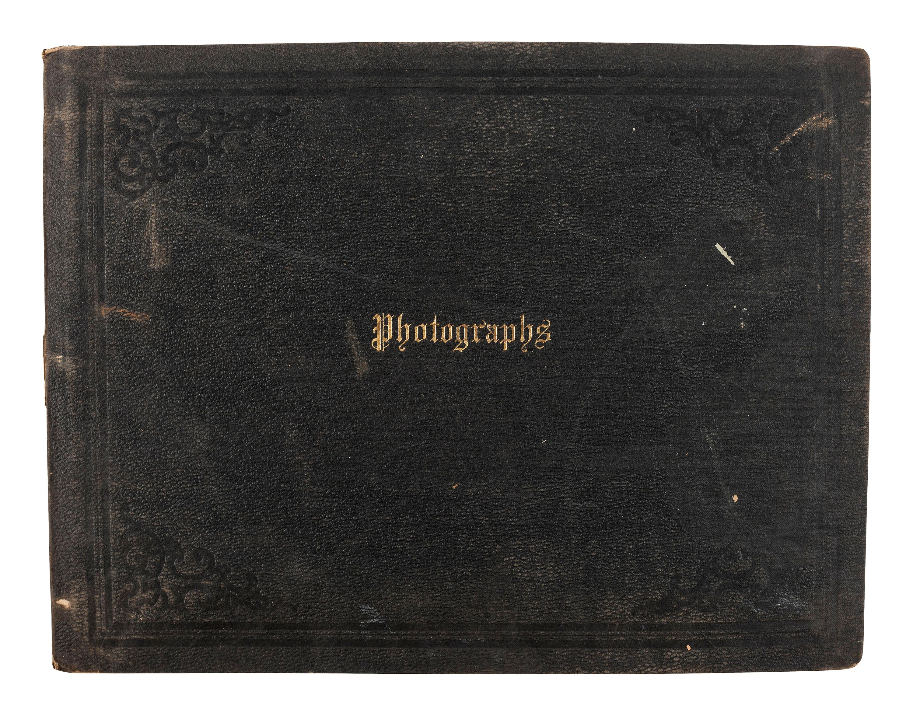 [EARLY PHOTOGRAPHY]. 3 albums documenting international travel. Ca 1892-1898.