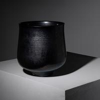 Vase in Crystalline Gunmetal, 1962 Los Angeles, California, USA