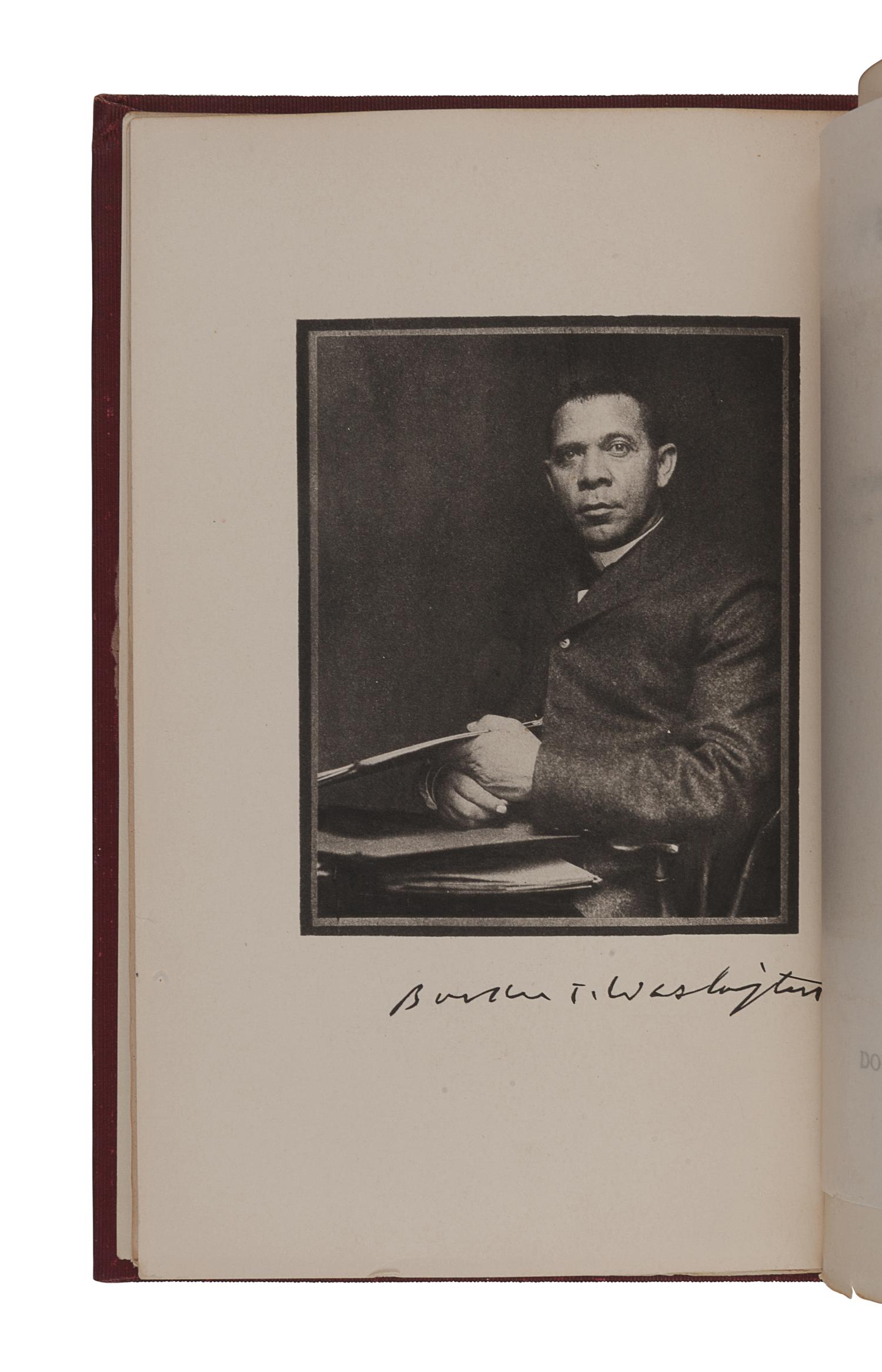 WASHINGTON, Booker T. (1856-1915). Up from Slavery: An Autobiography . New York: Doubleday, Page & Co., 1901.