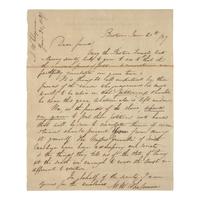 [African-Americana] Chapman, Maria W. Autograph Letter, signed, on Printed Circular, "Address of the Boston Female Anti-Slavery Society"