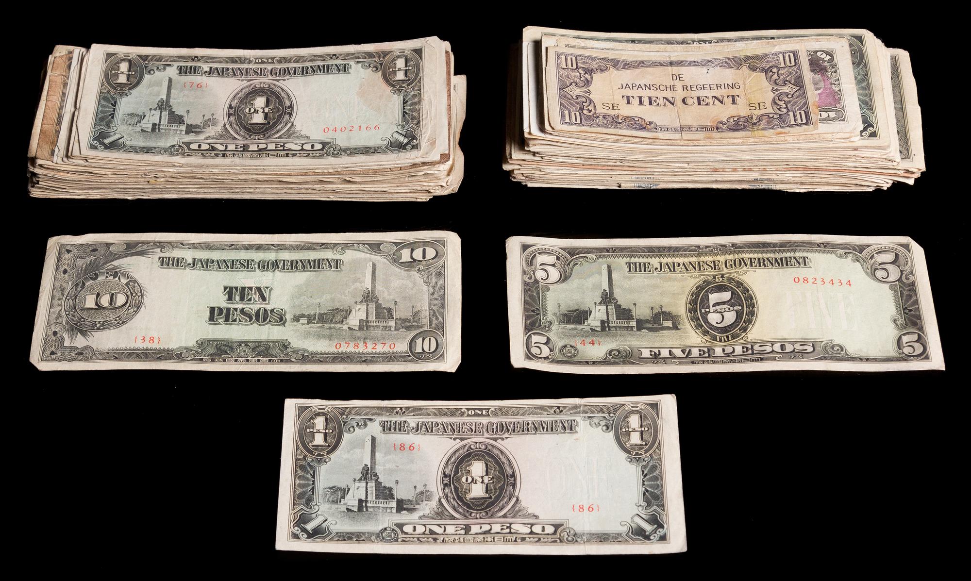 A Collection of Japenese Military and Invasion Currency