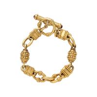 YELLOW GOLD AND DIAMOND BRACELET