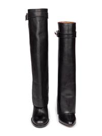 Chanel & Givenchy, Two Pairs of Leather Boots