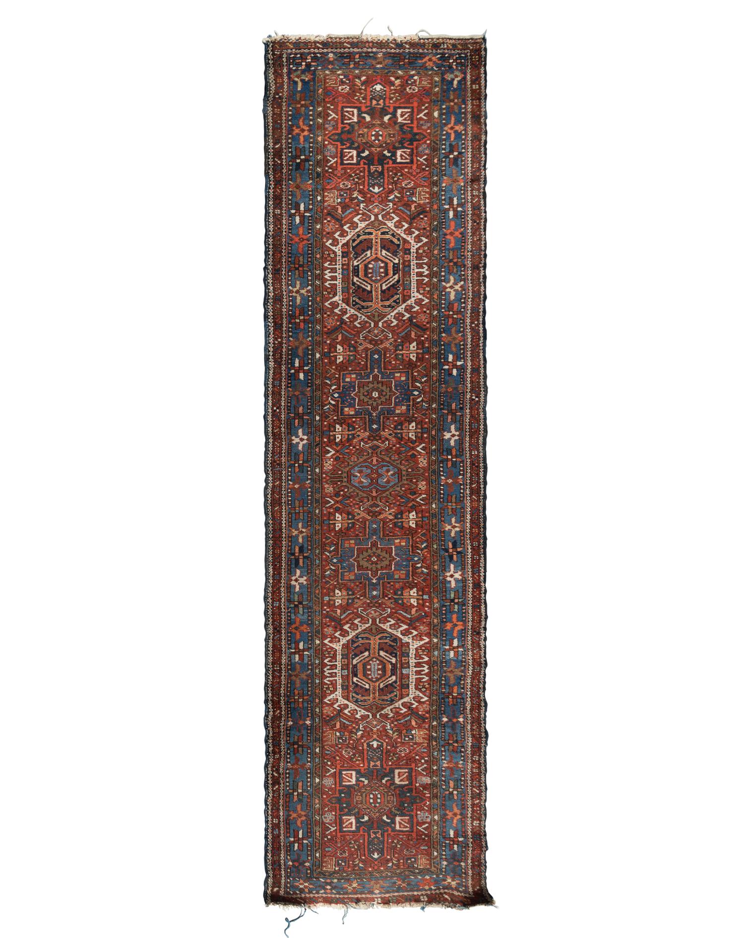 A Heriz Wool Runner