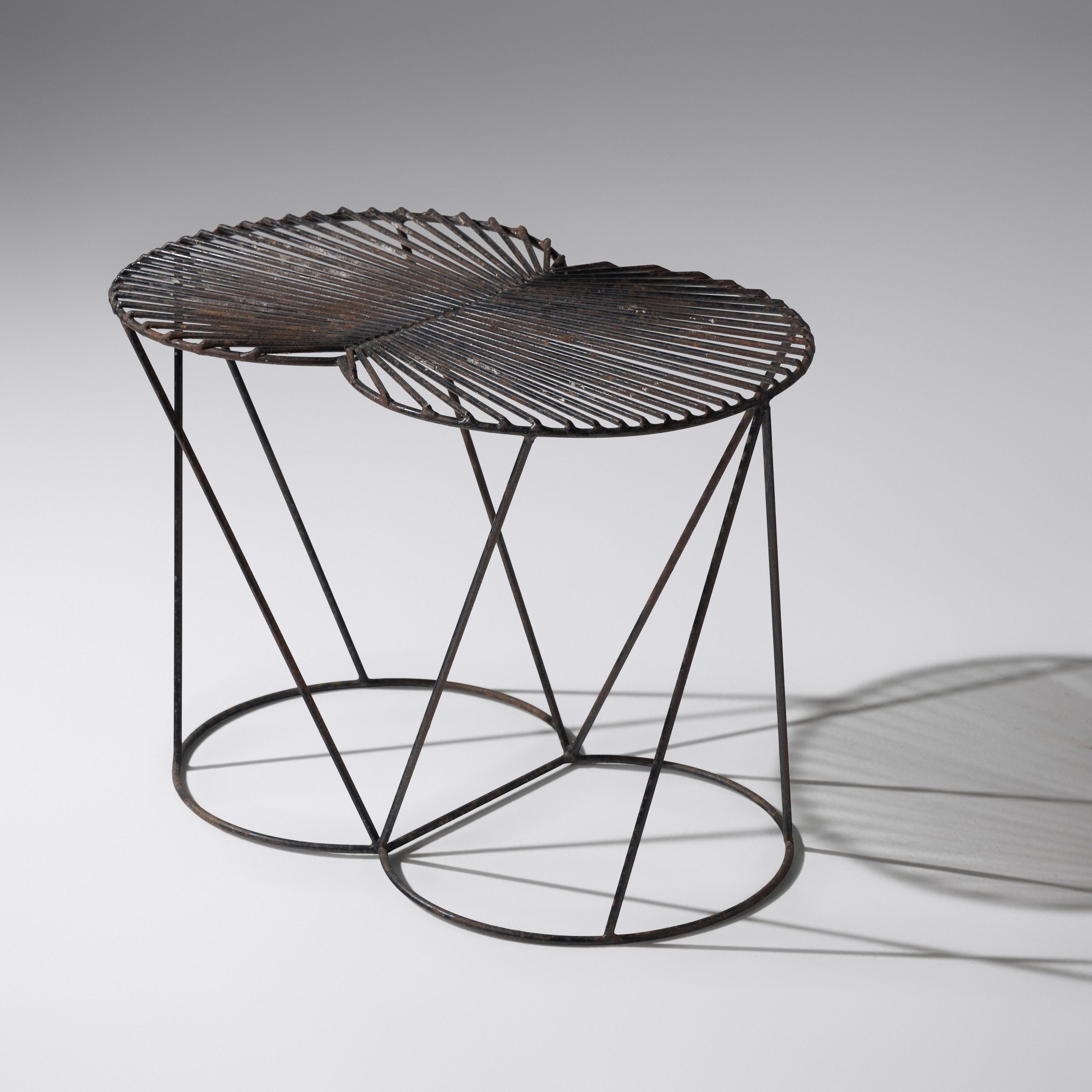 John Risley (American, 1919–2001) — Double Round End Table