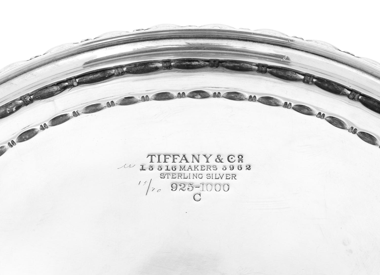 A Tiffany and Co. Silver Reticulated Bowl