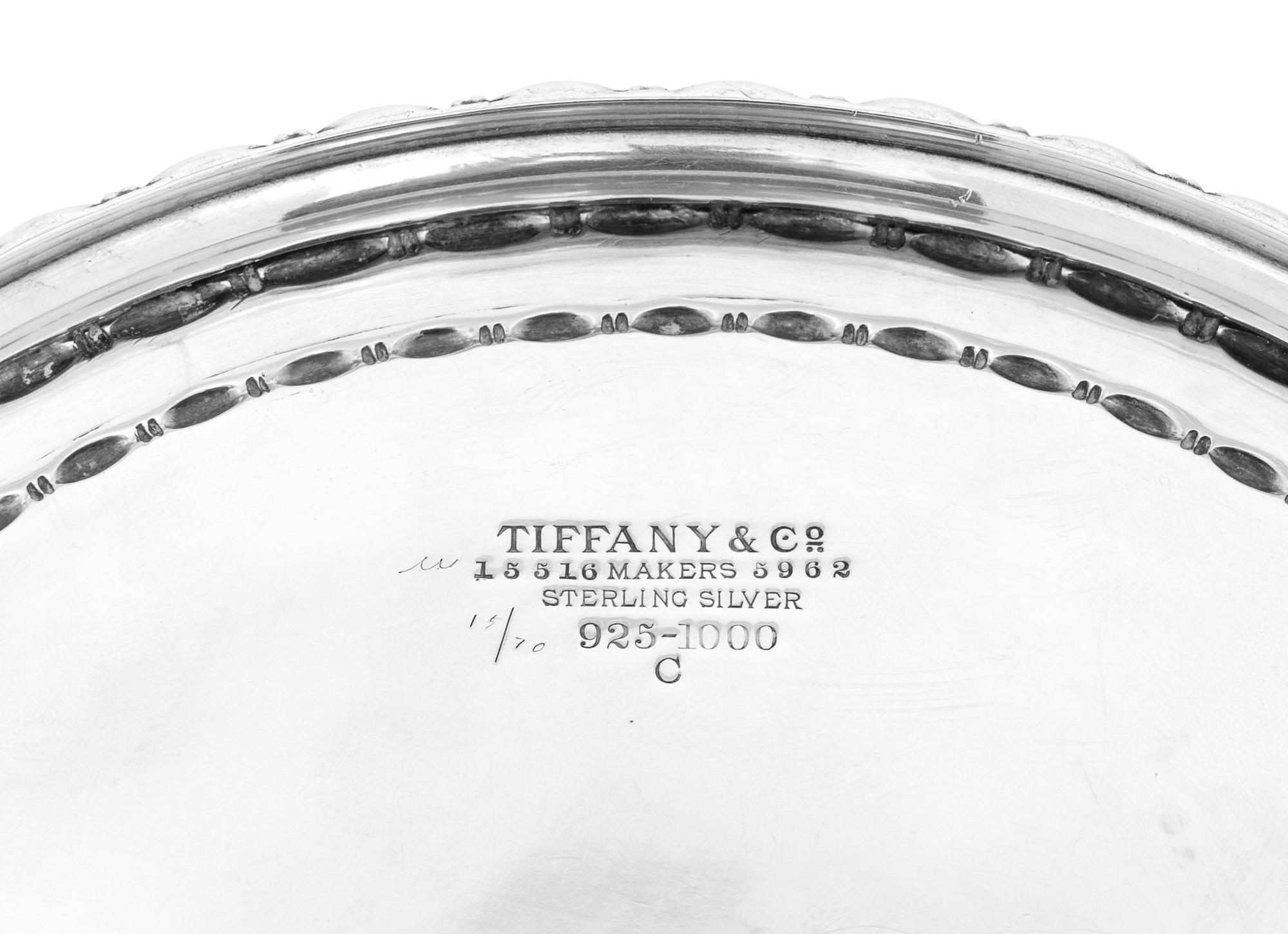A Tiffany and Co. Silver Reticulated Bowl