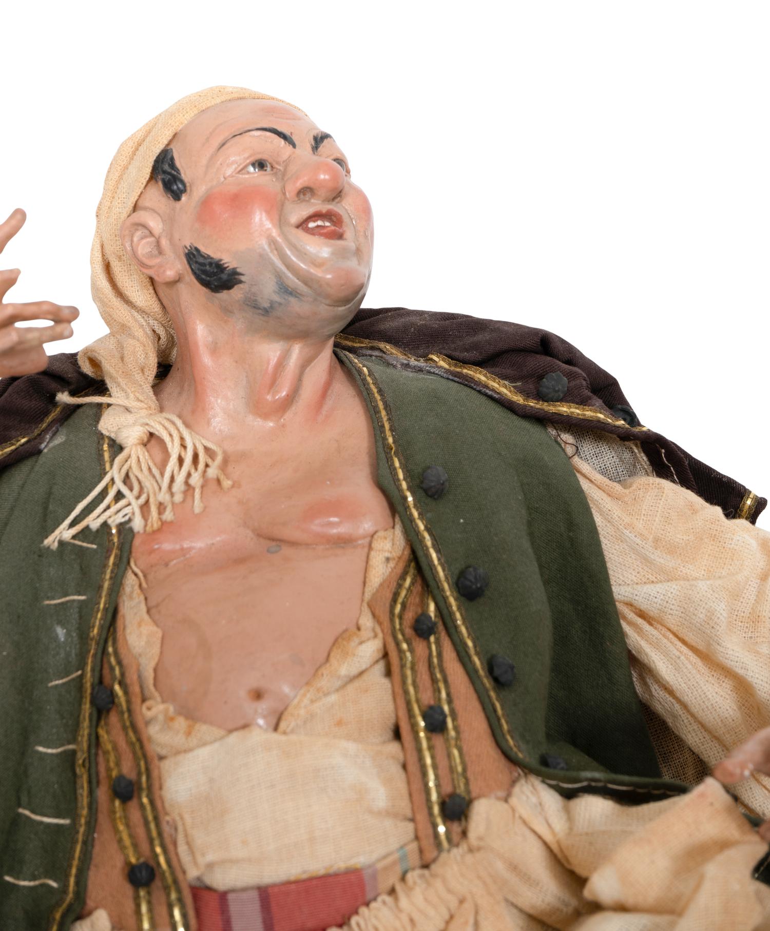 A Set of Three Neapolitan Creche Figures