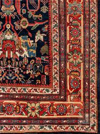 A Heriz Wool Rug