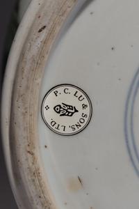 A Pair of Wucai Porcelain 'Figural' Baluster Jars