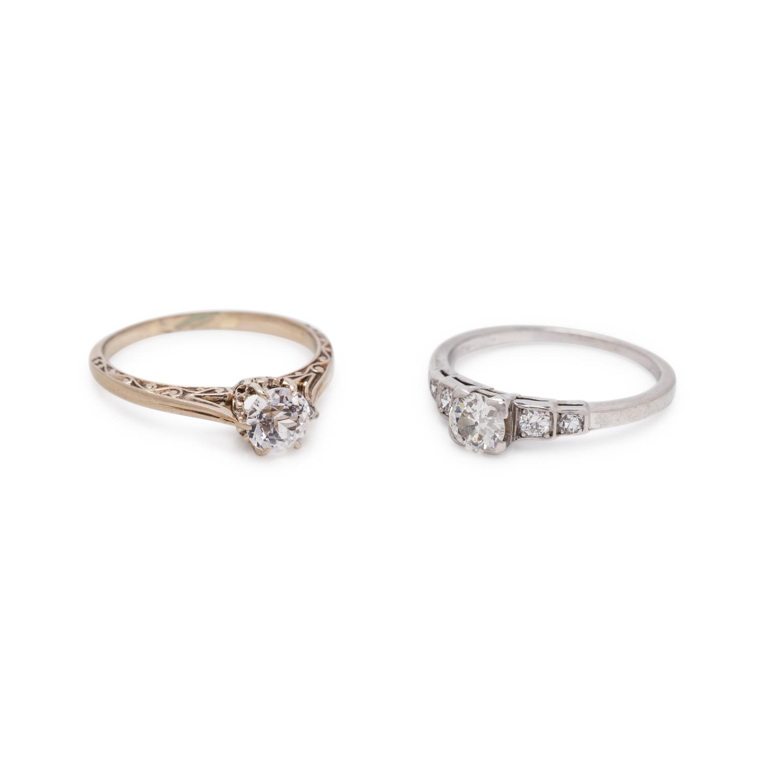 COLLECTION OF ANTIQUE RINGS