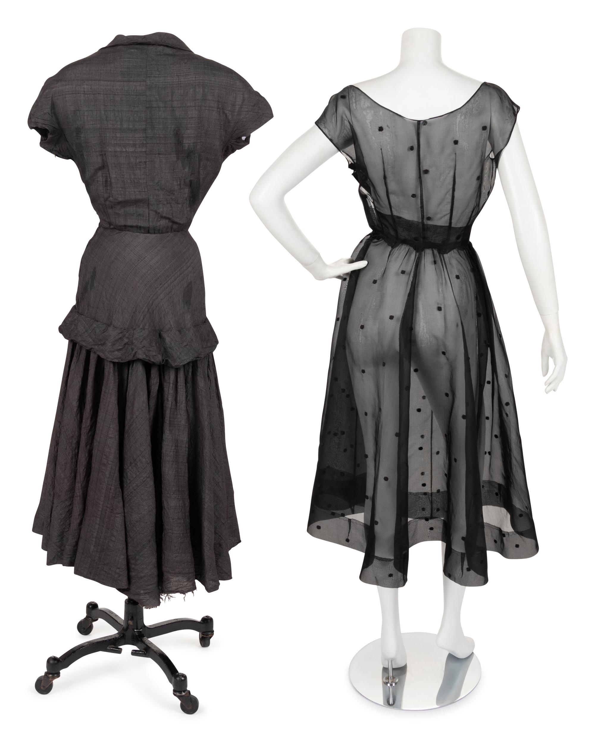 Two Designer Dresses: Attributed to Eisa, ca. 1950
