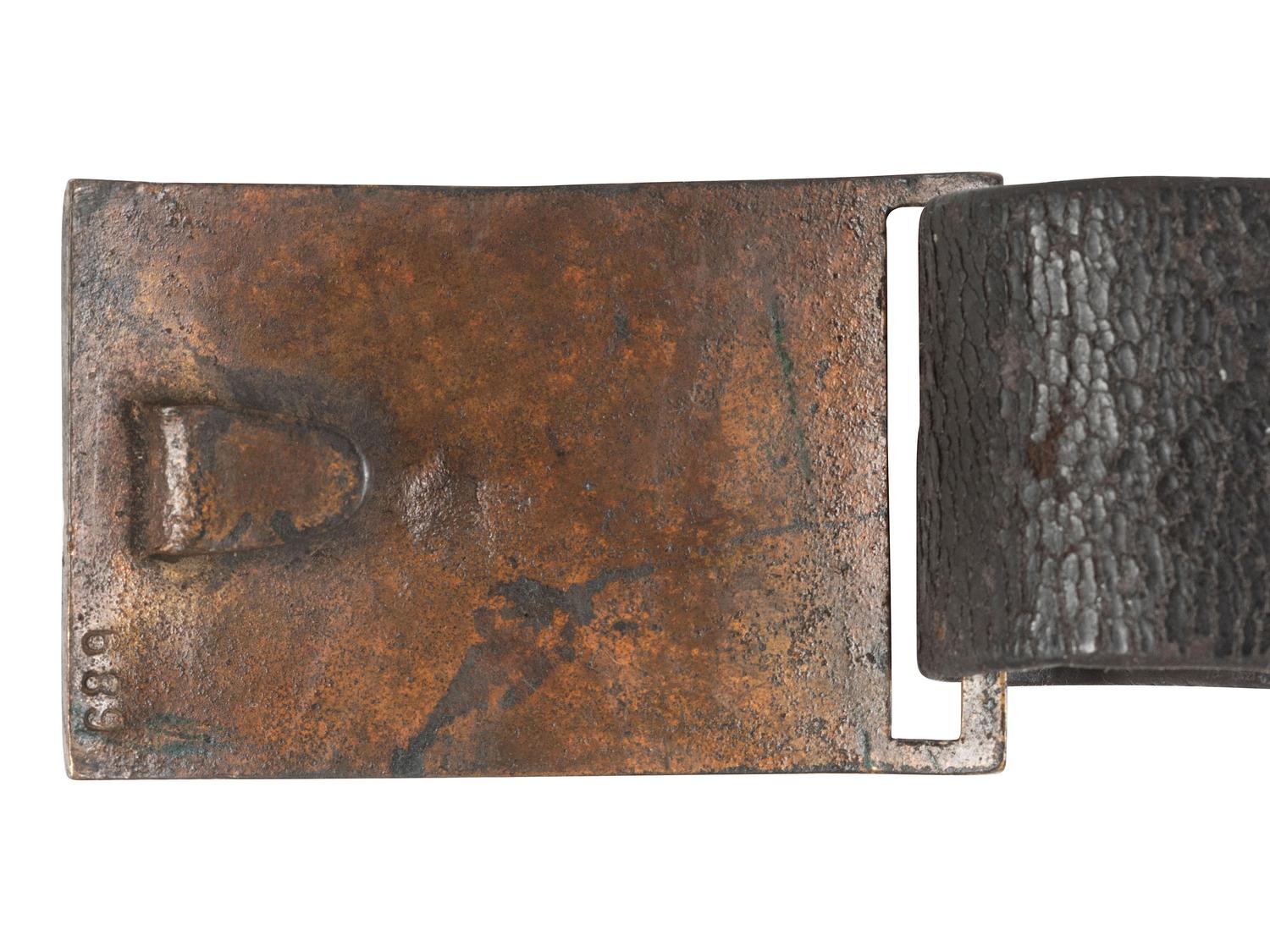 [CIVIL WAR]. Collection of militaria and related artifacts belonging to Sergeant Hamilton Ballentine Co. K, 6th Pennsylvania Cavalry, highlighted by 1860 Army pistol, holster, flask, and cap pouch.
