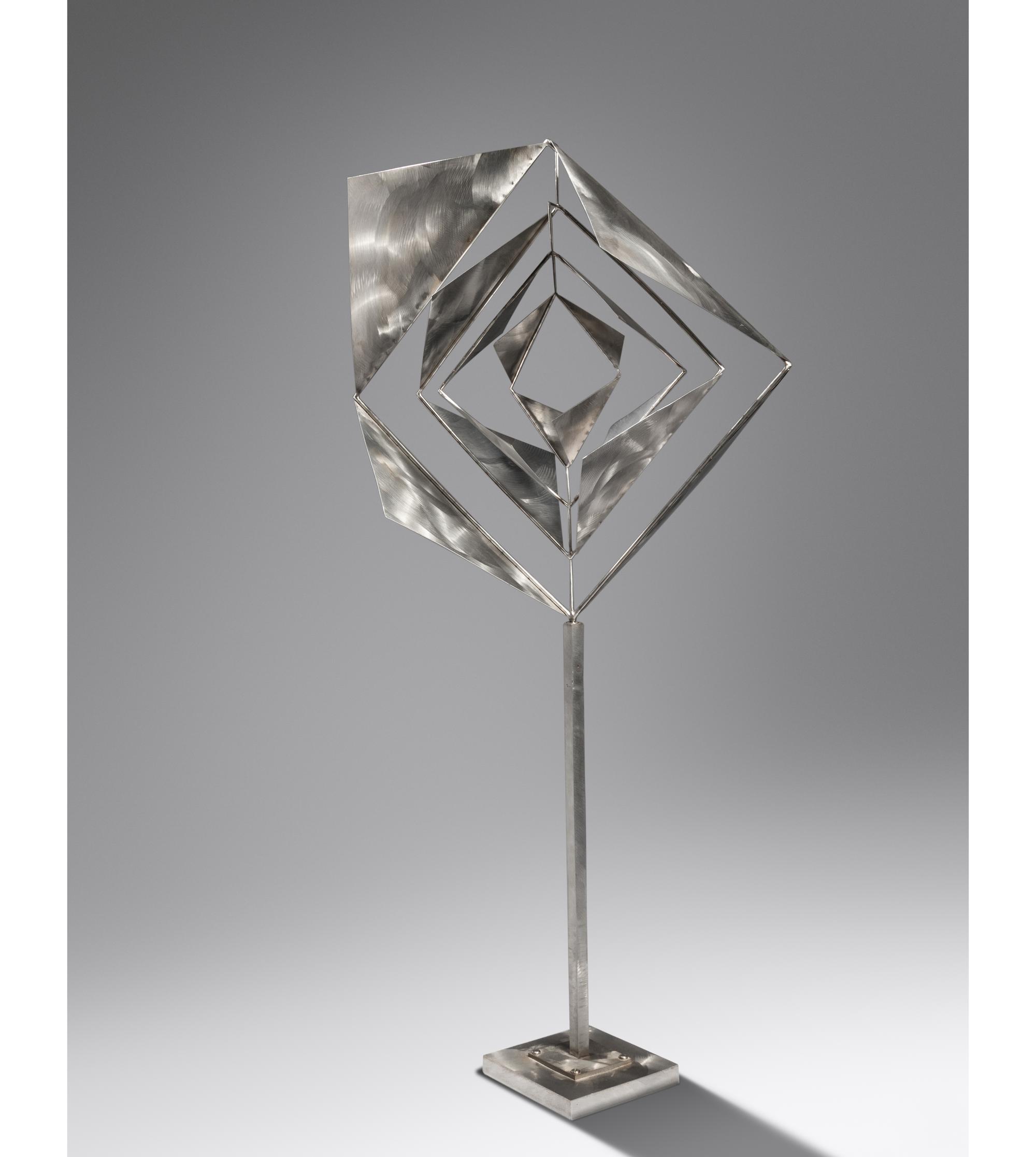 Space Churn within Squares, Variation II, 1971