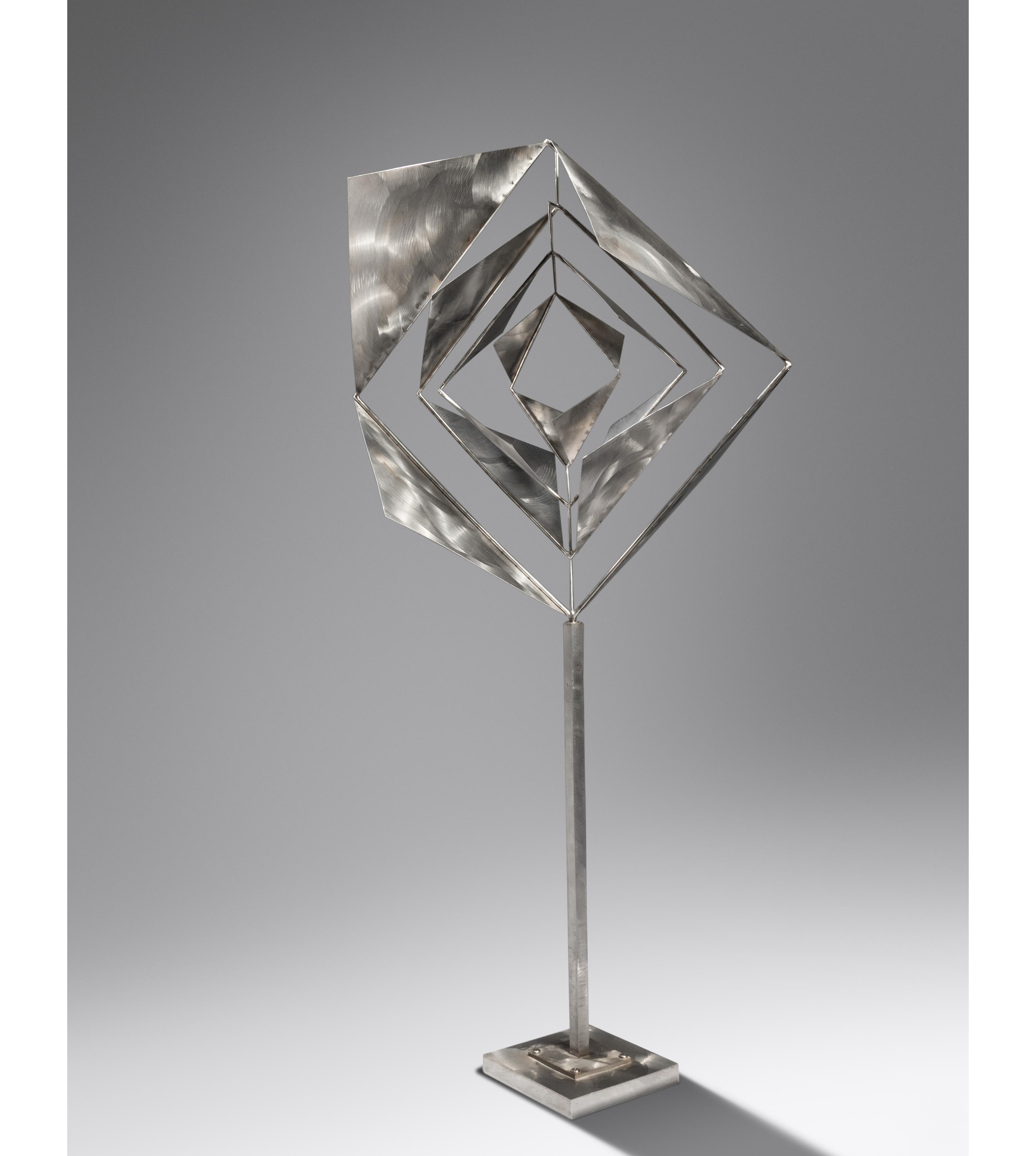 Space Churn within Squares, Variation II, 1971