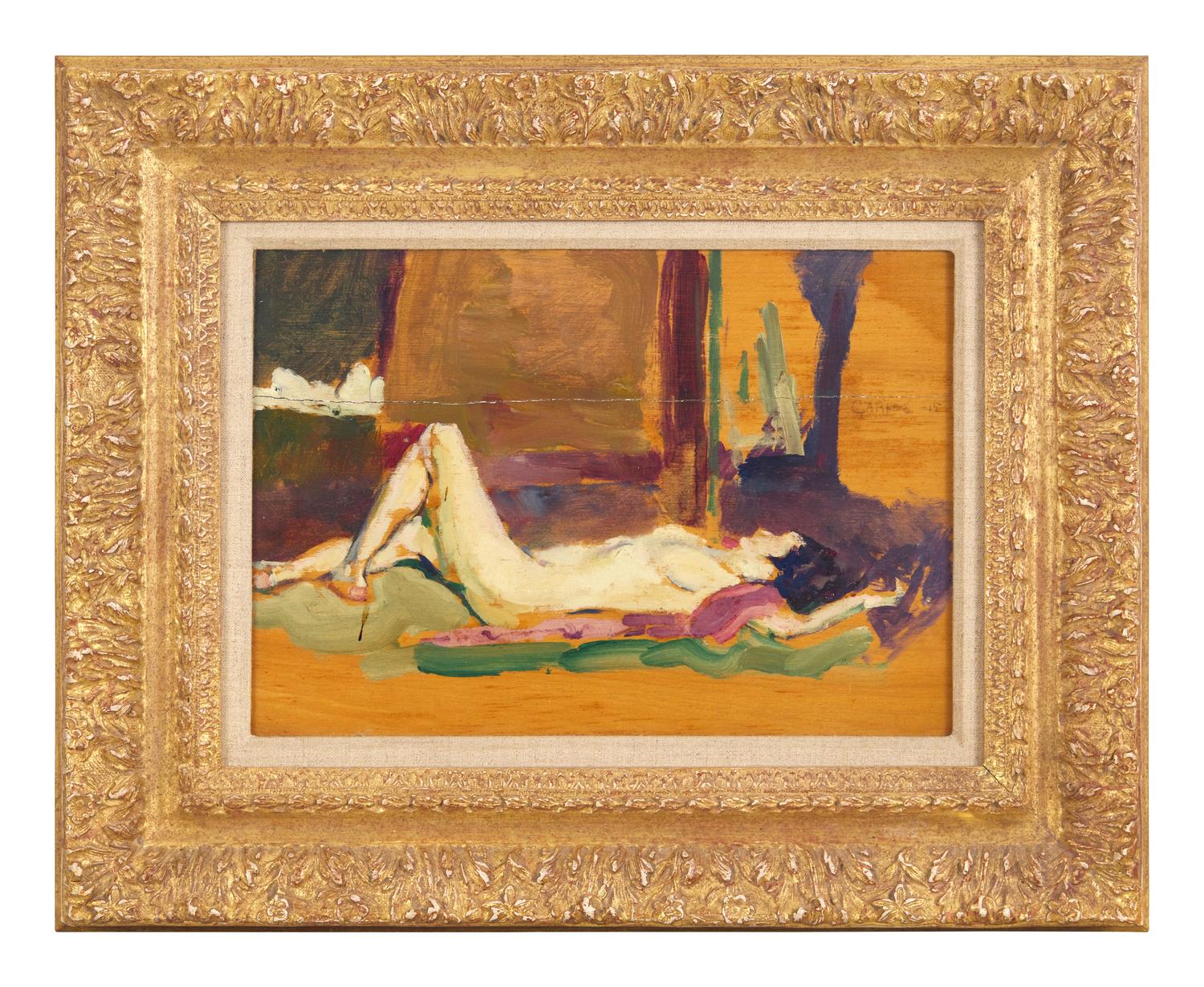 Reclining Nude (Portrait of the Artist's Wife), 1915