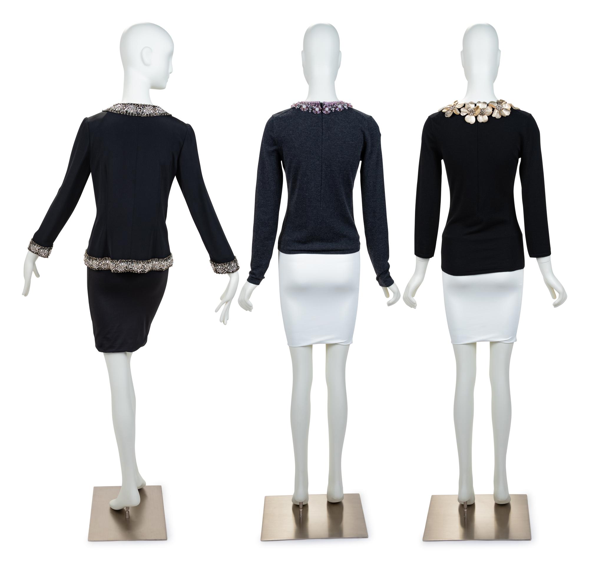 Three Naeem Khan Embroidered Pieces, 2000-10s