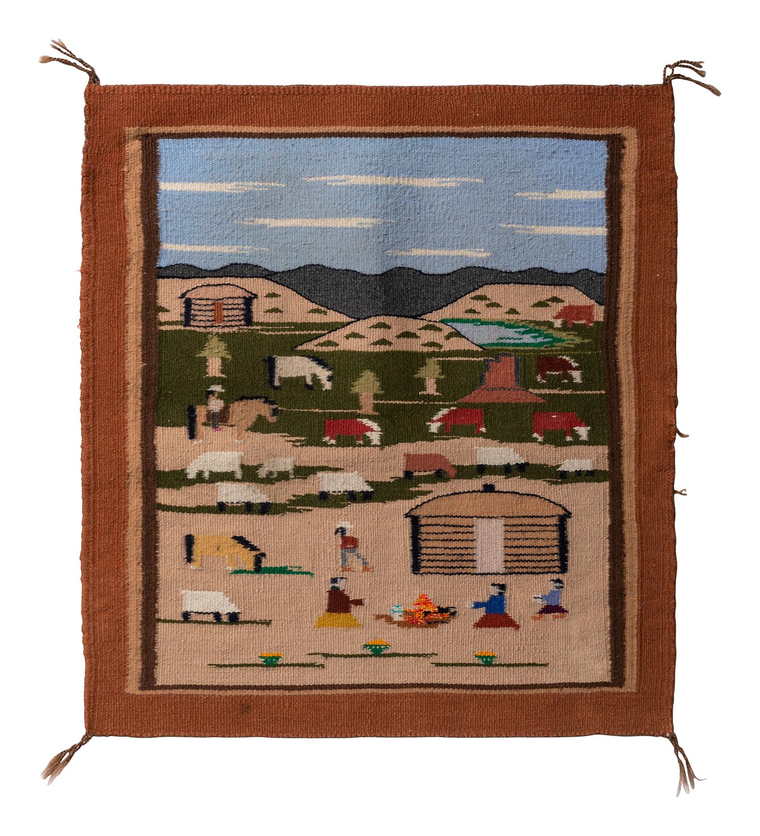 Navajo Pictorial Samplers / Weavings