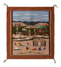 Navajo Pictorial Samplers / Weavings