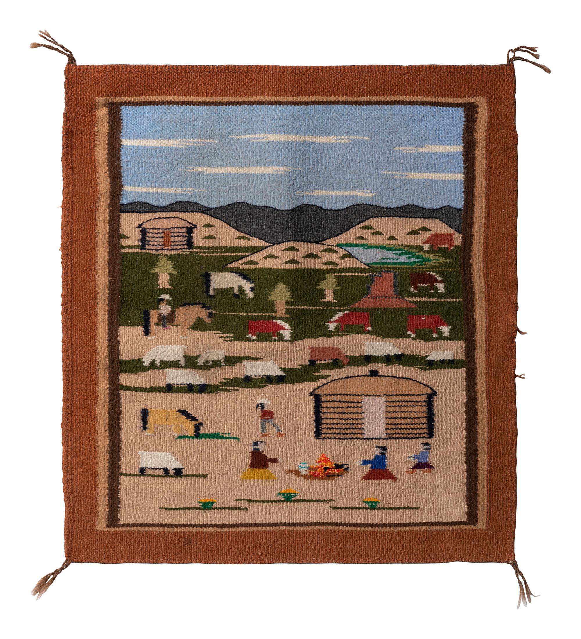 Navajo Pictorial Samplers / Weavings