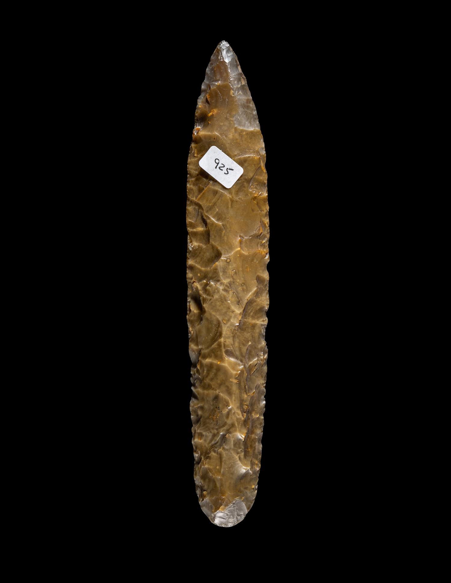 A Neolithic Flint Halberd Point