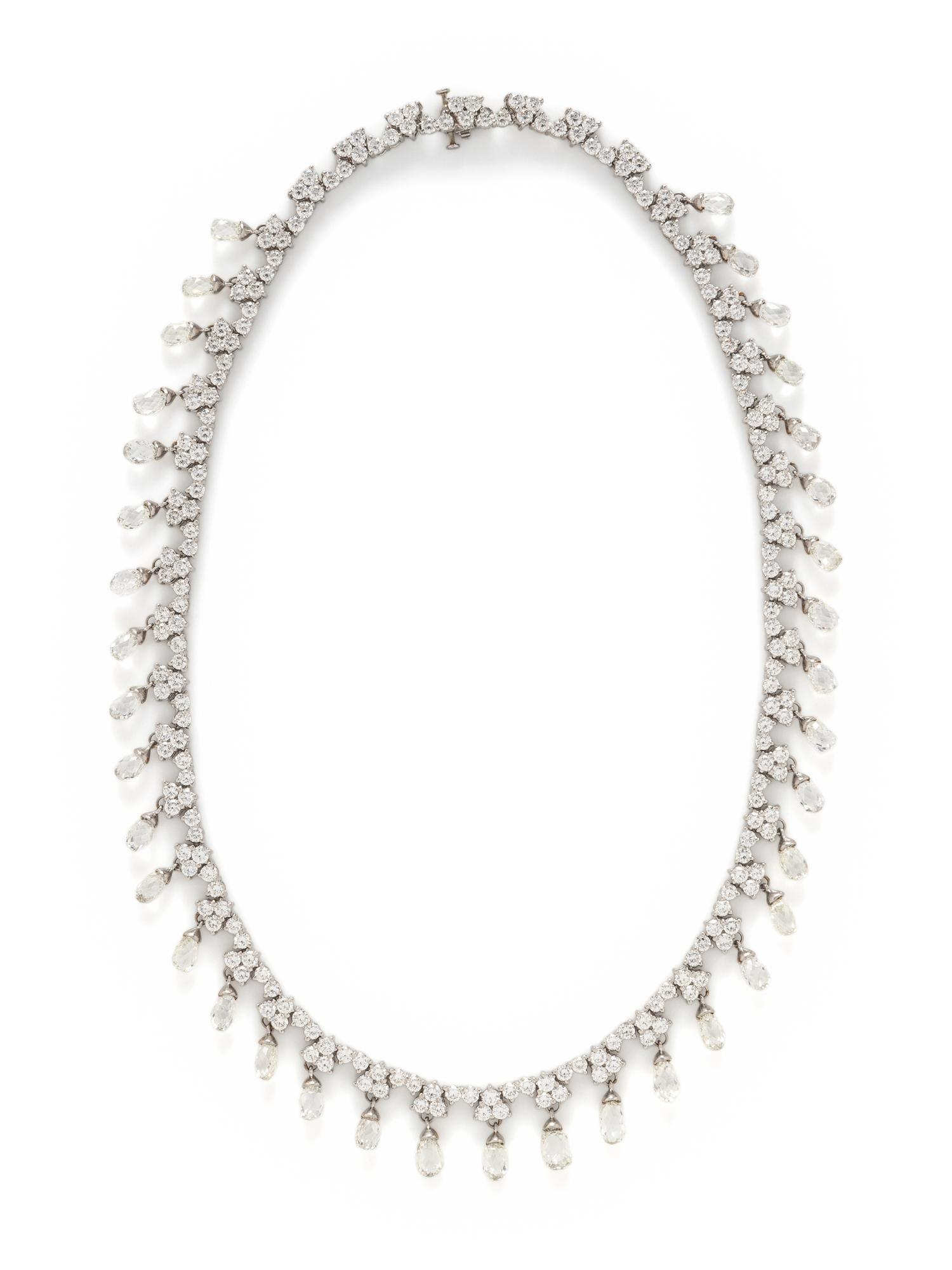 PLATINUM AND DIAMOND NECKLACE