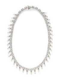 PLATINUM AND DIAMOND NECKLACE