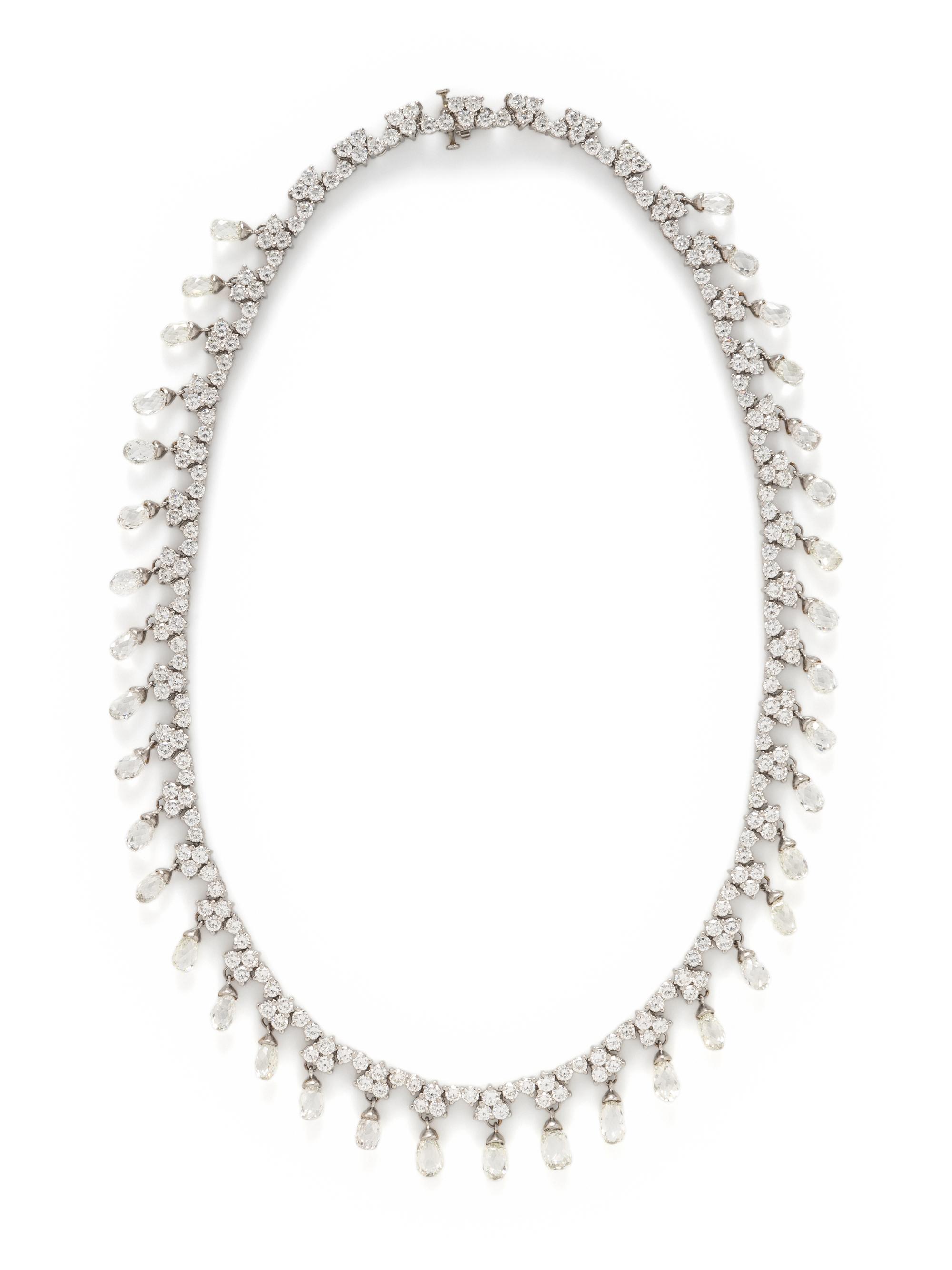 PLATINUM AND DIAMOND NECKLACE