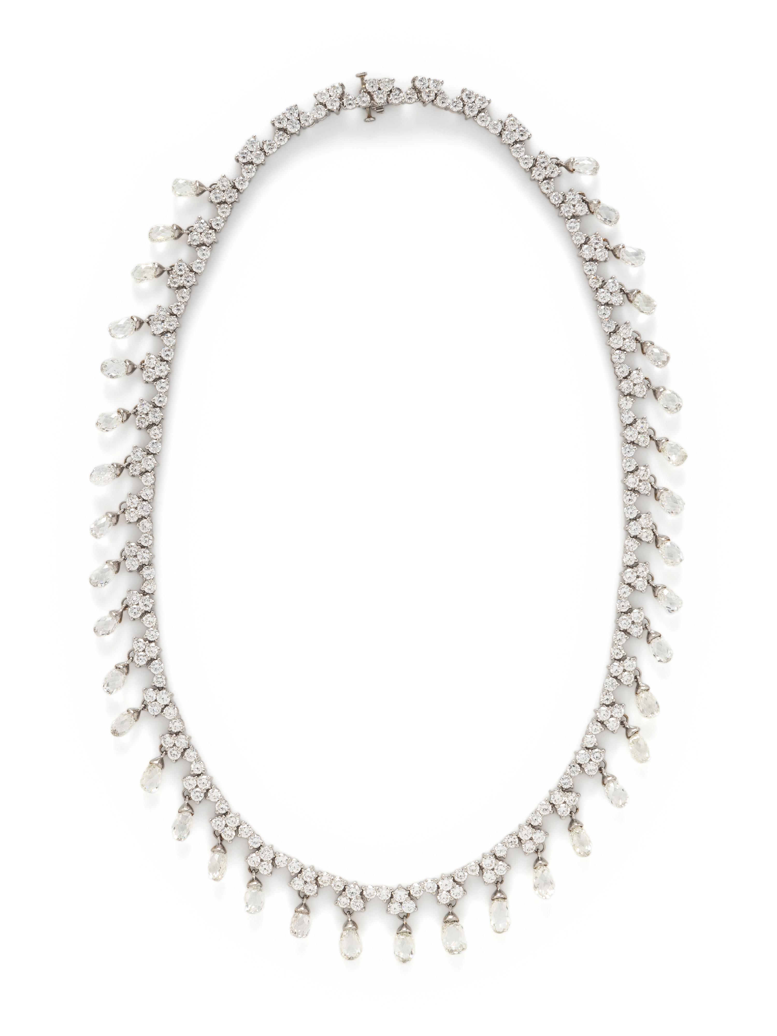 PLATINUM AND DIAMOND NECKLACE