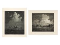 Two Works: On the Apache Trail and Evening - Navajo Country - Arizona