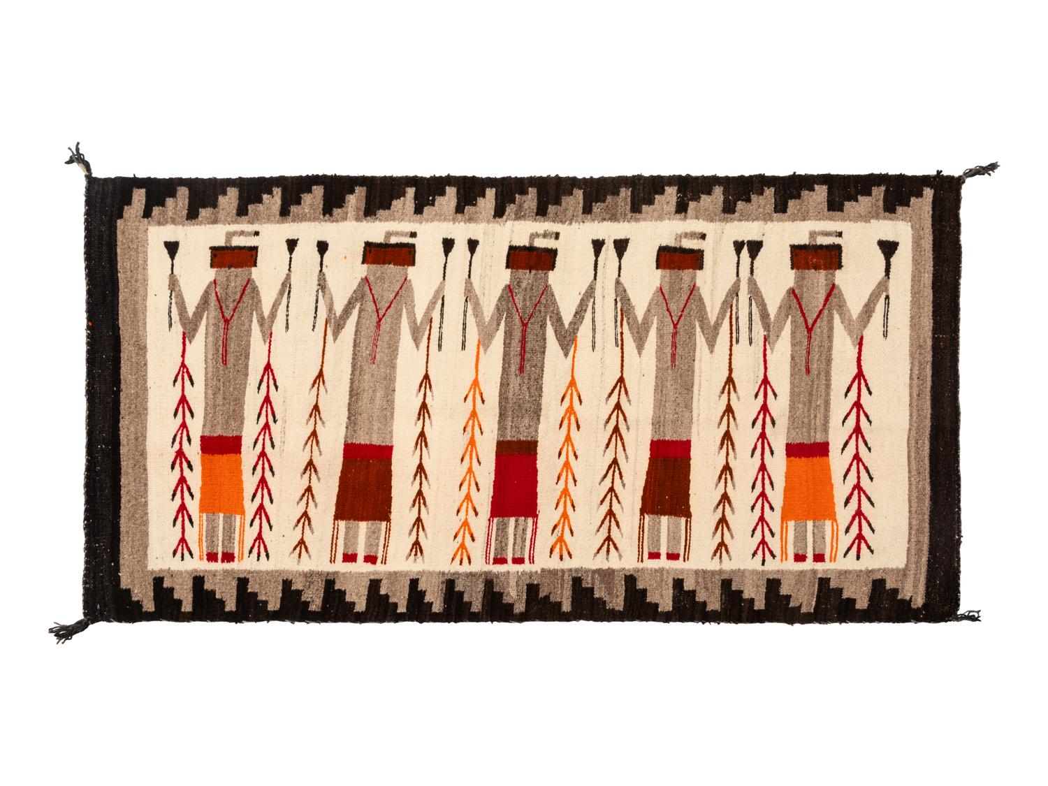Navajo Gallup Yei Weaving / Rug