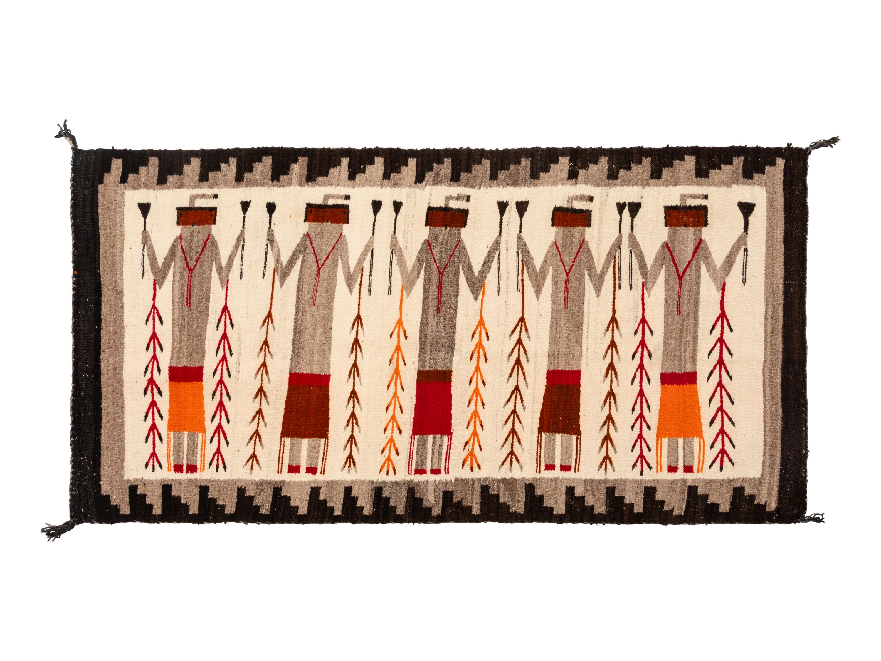 Navajo Gallup Yei Weaving / Rug