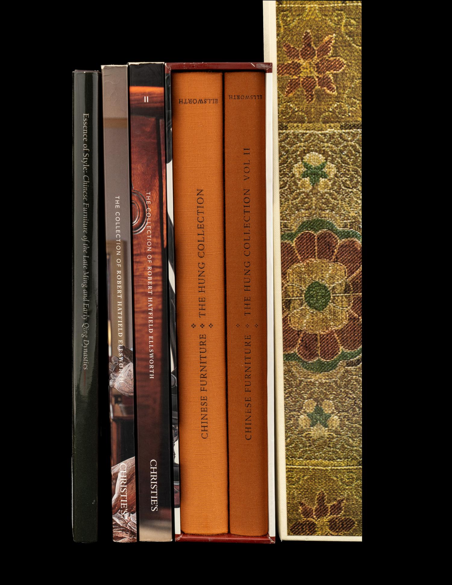 [ROBERT ELLSWORTH] A Group of Reference Books and Auction Catalogs by Robert Hatfield Ellsworth