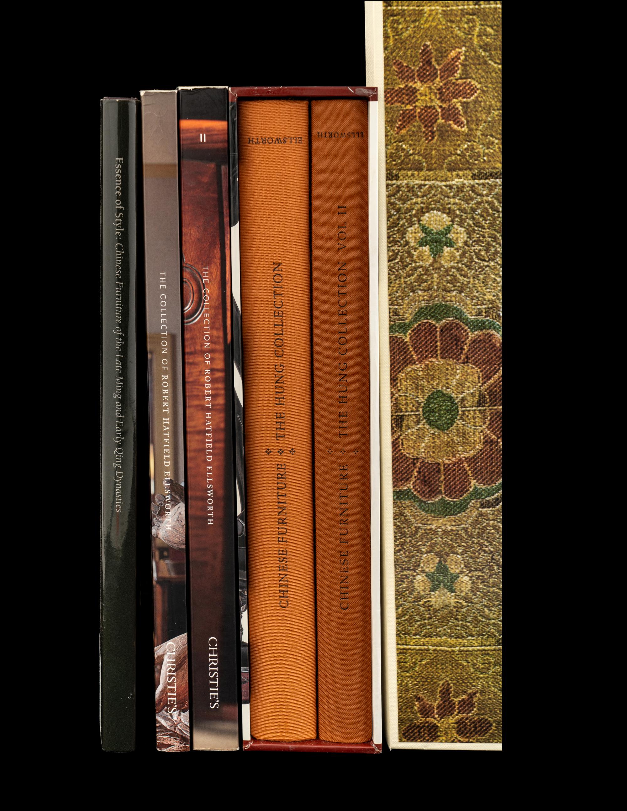 [ROBERT ELLSWORTH] A Group of Reference Books and Auction Catalogs by Robert Hatfield Ellsworth