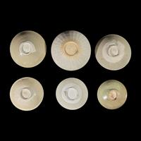 Eight Southeast Asian Celadon and Whiteware Bowls, 14th-16th Century — 十四-十六世紀 東南亞青釉及白釉碗一組八件