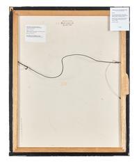 Study for Announcement for One-Man Show at Dwan Gallery - Frankfurter in Buns, 1963