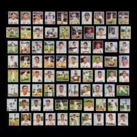 A Partial Set of 1950 Bowman Baseball Cards Including Multiple Hall of Famers (202/252)