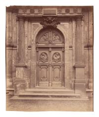 A group of four photographs ( Ètampes - maison de Diane de Poitiers , 1907; Presbytère de Saint-Sulpice, rue de Vaugirard 50 , 1900; Oratoire Marie de M é dicis, Petit Luxembourg , 1903; Fontaine de Joyeuse, 41 rue de Turenne, 3e arrondissement, 1901)
