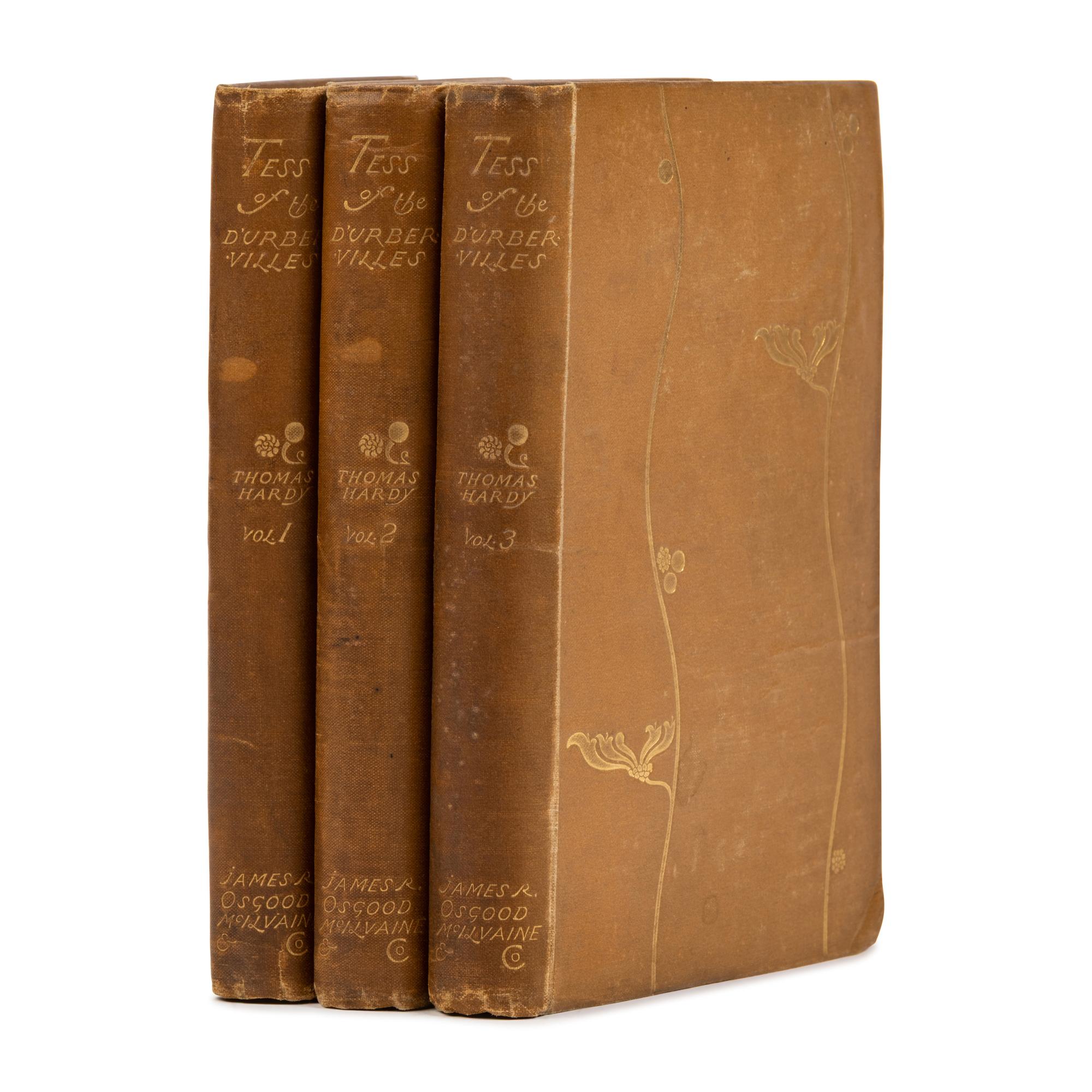 Hardy, Thomas (1840-1928). Tess of the D'Urbervilles. A Faithful Woman . London: James R. Osgood, McIlvaine and Co., 1891.